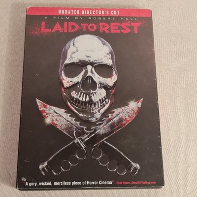 Laid to Rest DVD Unrated Dir. Cut Kevin Gage Slasher Horror w/ Slipcover