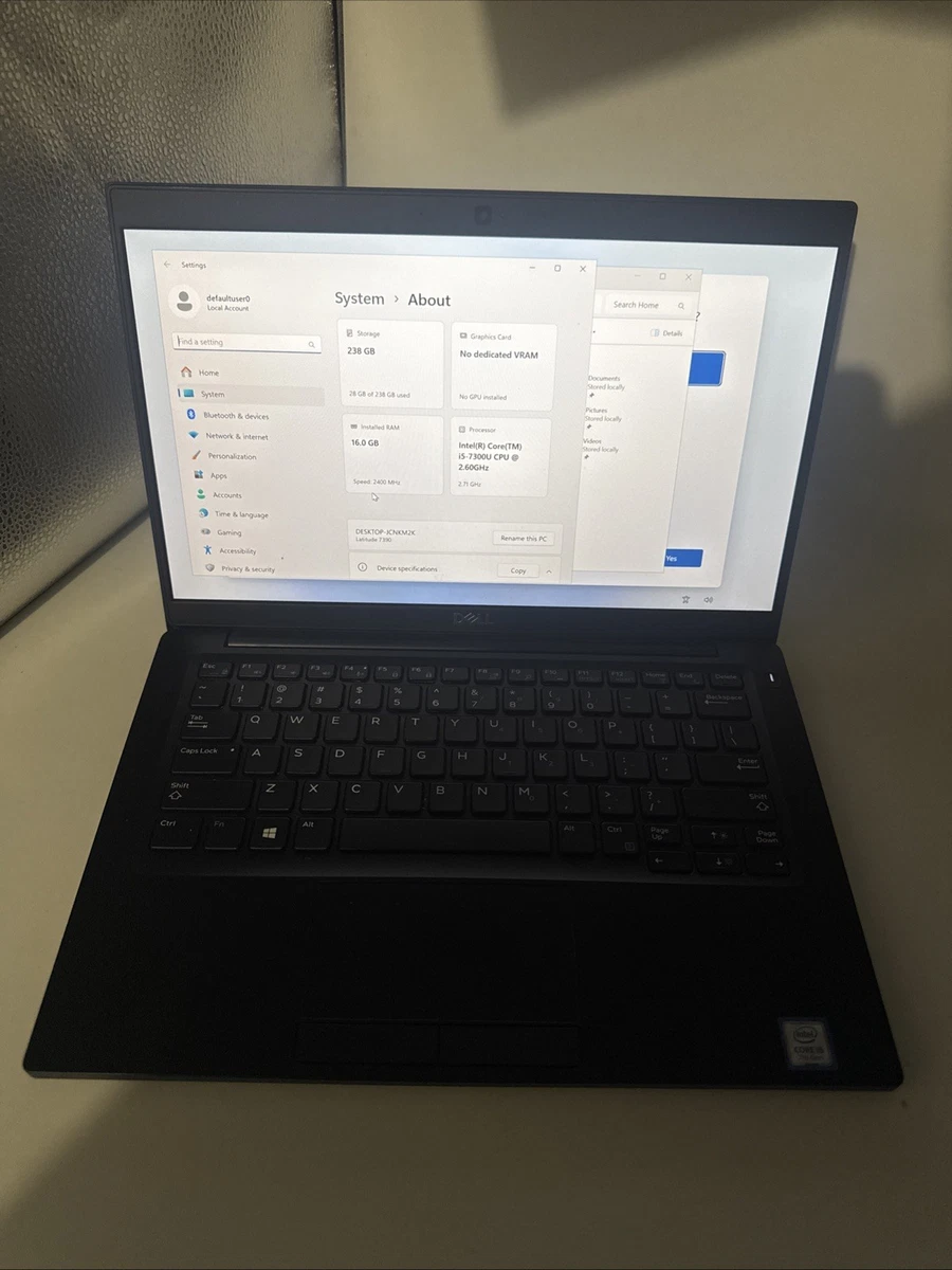 Dell Intel Core i5 7th Gen. PC Laptops & Netbooks 13-13.9 in