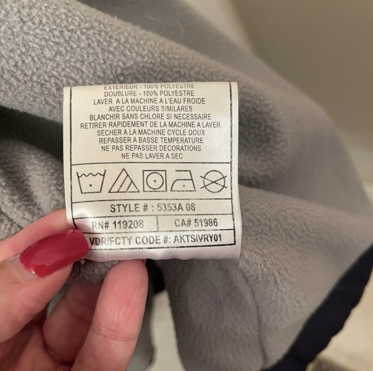 Reebok Chicago Bears NFL Officially Licensed Jacket Navy Orange Size L thumbnail 6