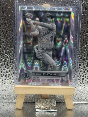 Shohei Ohtani 2022 Topps Chrome Sonic #1 Black & White RayWave Refractor Angels