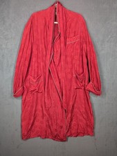 Gimbels Robe Men's Red Large Silk With Belt Vintage