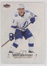 2021 Upper Deck Fleer Ultra Medallions Platinum 74/100 Brayden Point #M-15 1ez4