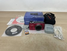 Canon PowerShot SX260 HS 12.1MP Digital Camera - RED - w/ Box, SD Card, Charger