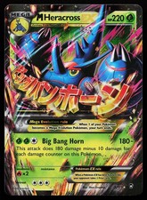 M Heracross EX 5/111 Holo XY Furious Fists Pokémon Card