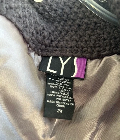 Chaleco De Colección Y2K Mujer Piel Sintética Talla 2X Marrón Tejido con Cable Boho Nórdico Indie Rocker Foto 3 de 4