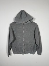 70s vintage Sears Kings Road zip up hoodie sweatshirt grey medium true vtg