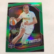 2025 Panini WNBA Prizm Emily Engstler #84 Green Prizm