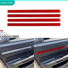 4pcs Red Carbon Fiber Interior Door Panel Cover For Dodge Magnum Charger 2008-10 4pcs Red Carbon Fiber Interior Door Panel Cover For Dodge Magnum Charger 2008-10