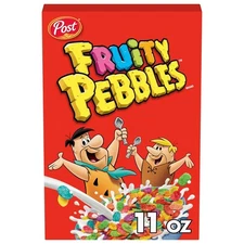Post Cereal Fruity Pebbles, 11 oz