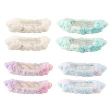 Skate Covers Flanell Eiskufen Schutz Soft Eiskunstlauf Schutz Hockey