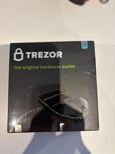 Trezor Model One Cryptocurrency Hardware Wallet Cold Storage - Sealed NIB