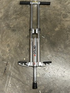 Vintage RAZOR AIRGO Air Powered Adjustable Folding Pogo Stick Tested Works HTF