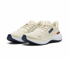 PUMA Softride Exo Shift Men  s Sneakers Size 11 Alpine Snow Navy Red NEW