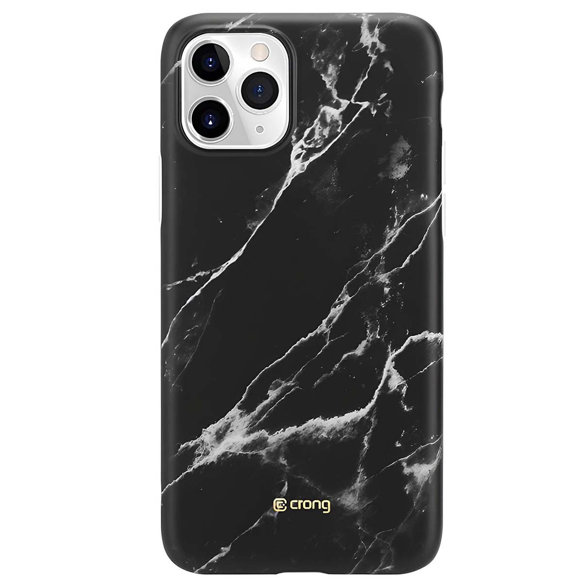 Coque iPhone 11 Pro design marbre Crong idéale pour le bureau et les sorties