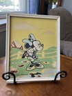 Rare 1940’s Disney Minnie Mouse Glow In The Dark 8x10