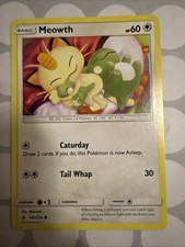 Meowth 147/214 Common Unbroken Bonds Pokemon ...