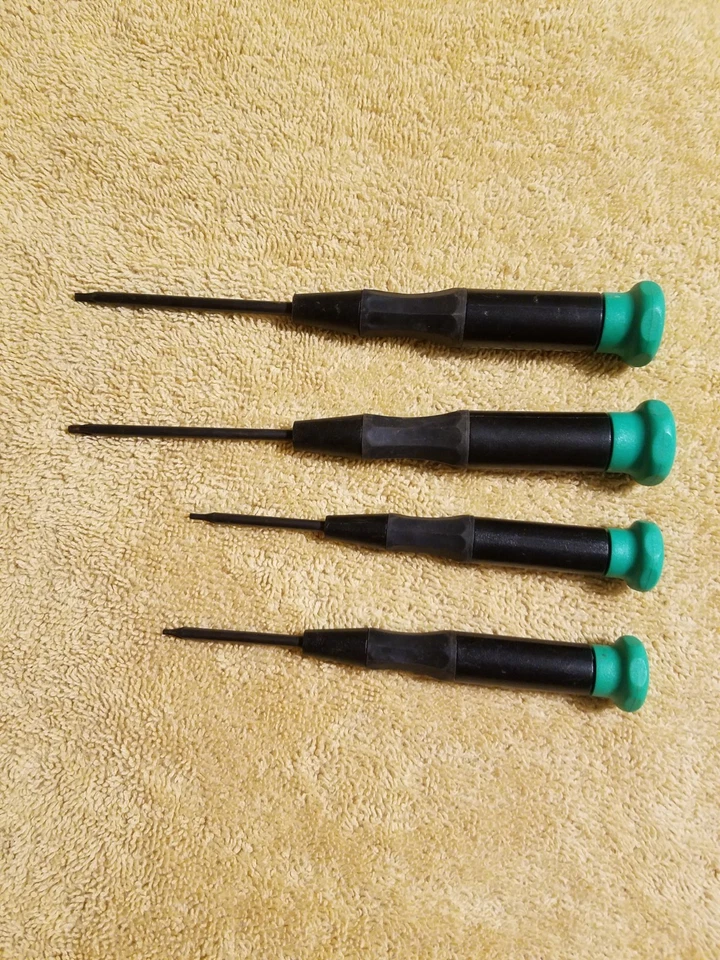 Lot Of 4 Craftsman Mini Torx Head Swivel Drivers T5, T6, T9. T10 Made in USA. - Image 2 of 4