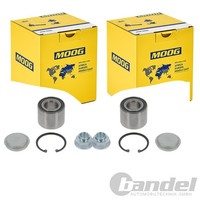 2X Moog RADLAGER-SATZ Radlagersatz Hinten Passend FüR Opel Agila
