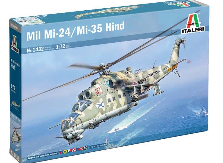 Italeri 1432 1/72 Mil Mi-24/Mi-35 Hind