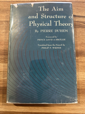 The Aim and Structure of Physical Theory - Pierre Duhem - Hardback - Princeton