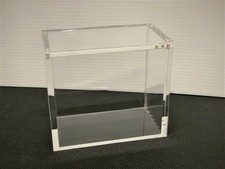 Acrylic Clear Magnetic Display Case 6MM Thick Magnetic Closure Made for Pokem...