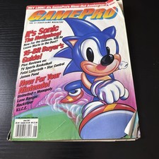 GamePro Magazine June 1991 IT'S SONIC THE HEDGEHOG Vintage 16-Bit Buyer's Guide