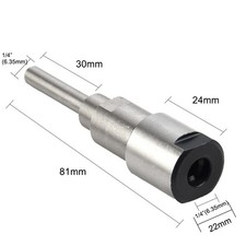 Carbon Steel Router Bit Adapter Extender for High Strength and Hardness