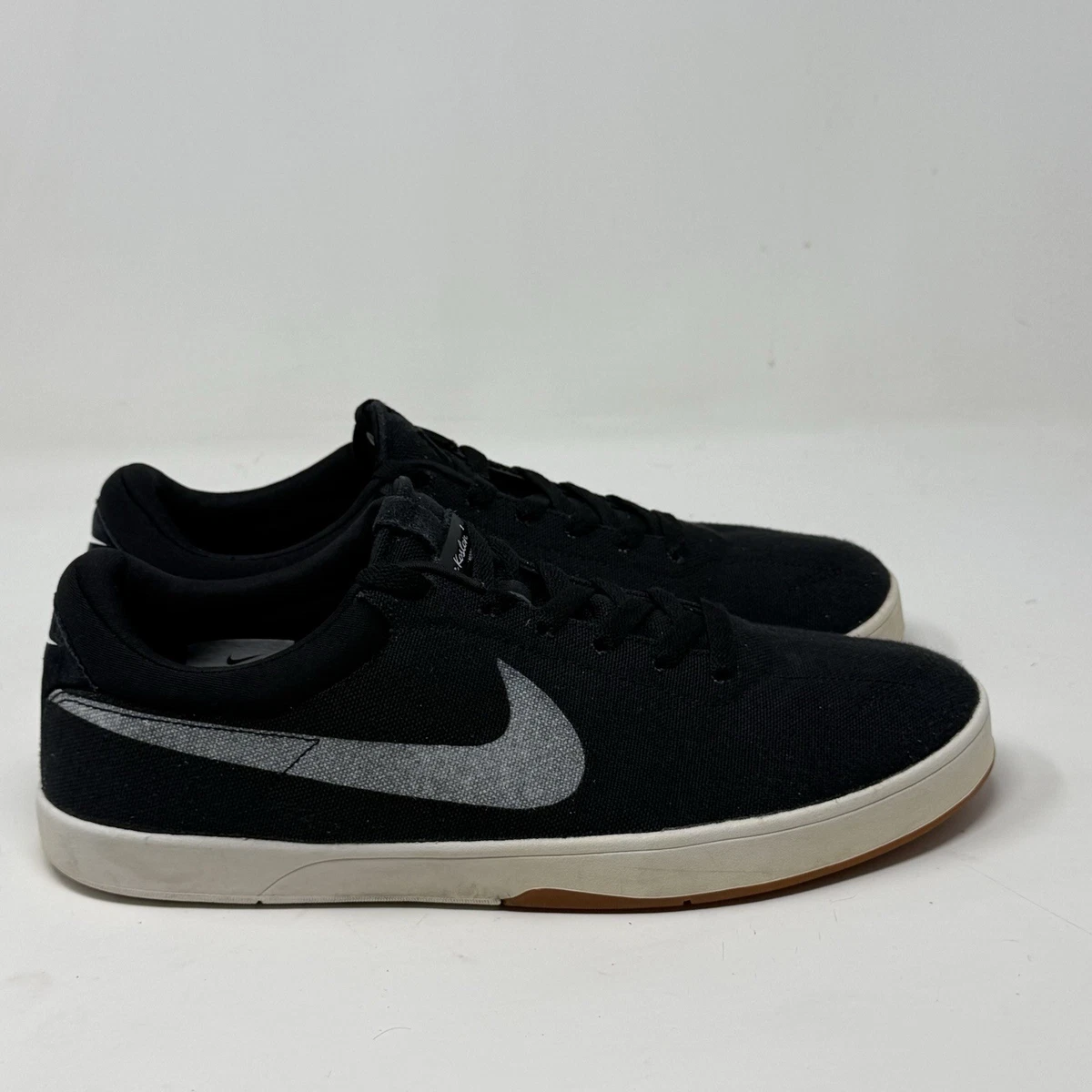 Nike SB Eric Koston Sneakers Mens Size 10 Black White Skateboarding 442476-004 Nike Eric Koston 2 Max SB Black for Sale | Authenticity  main image 3