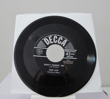 45 RECORD - FOUR ACES - DON'T FORGET ME