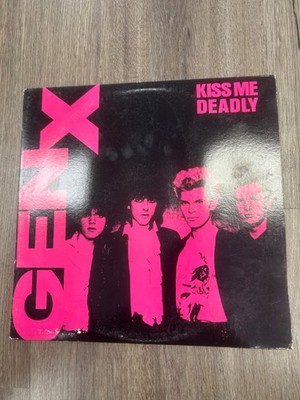 Gen X kiss me deadly vinyl LP chrysalis record label very good condition