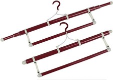 Japanese Kimono Hanger 2pcs set Haori Obi Yukata Hakama telescopic 125cm new