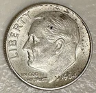 1964 D Roosevelt Dime 90% Silver
