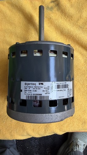 Genteq 5SME39DX L710 Furnace Blower Motor 1/3 HP 1PH 208-230V 1050RPM
