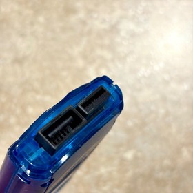 Sega Dreamcast Clear Blue VMU Memory Card HKT-7000 Japan OEM Region Free Tested