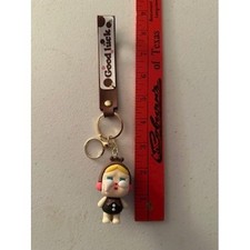 Crybaby Sad Monster Keychain Brown Good Luck Strap Bag Charm Accessory