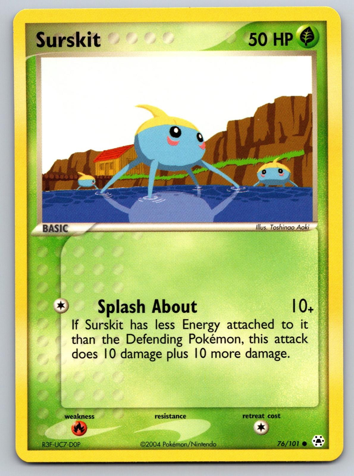Surskit 76/101 Common Hidden Legends Pokemon Near Mint