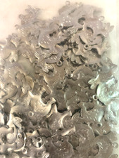 100 Pcs Silver tone Metal Charms For Jewelry Making  Crafts