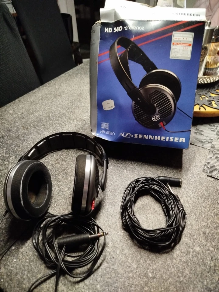 Sennheiser HD 540 Reference - Kopfhörer Headphones - Sammlerstück - Bild 2 von 4