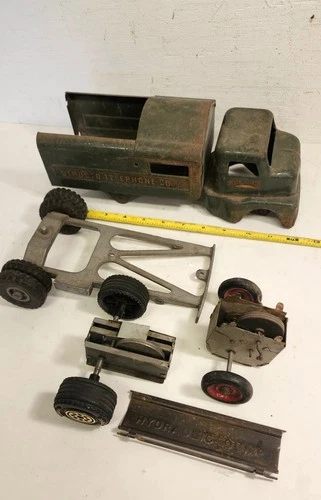 Lot Of Vintage Toy Parts Structo Truck Tonka? Endgate + More Look