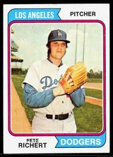 Pete Richert 1974 Topps #348