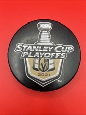 2021 NHL Playoff Vegas Golden Knights Souvenir Puck.