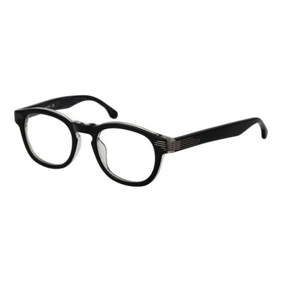 Lozza Black Cellulose Acetate Glasses (Frames) 100% Authentic - LO-1064810