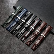 Leather Watch Bands Quick Release Elegant Top Grain Leather Watch Straps for Men