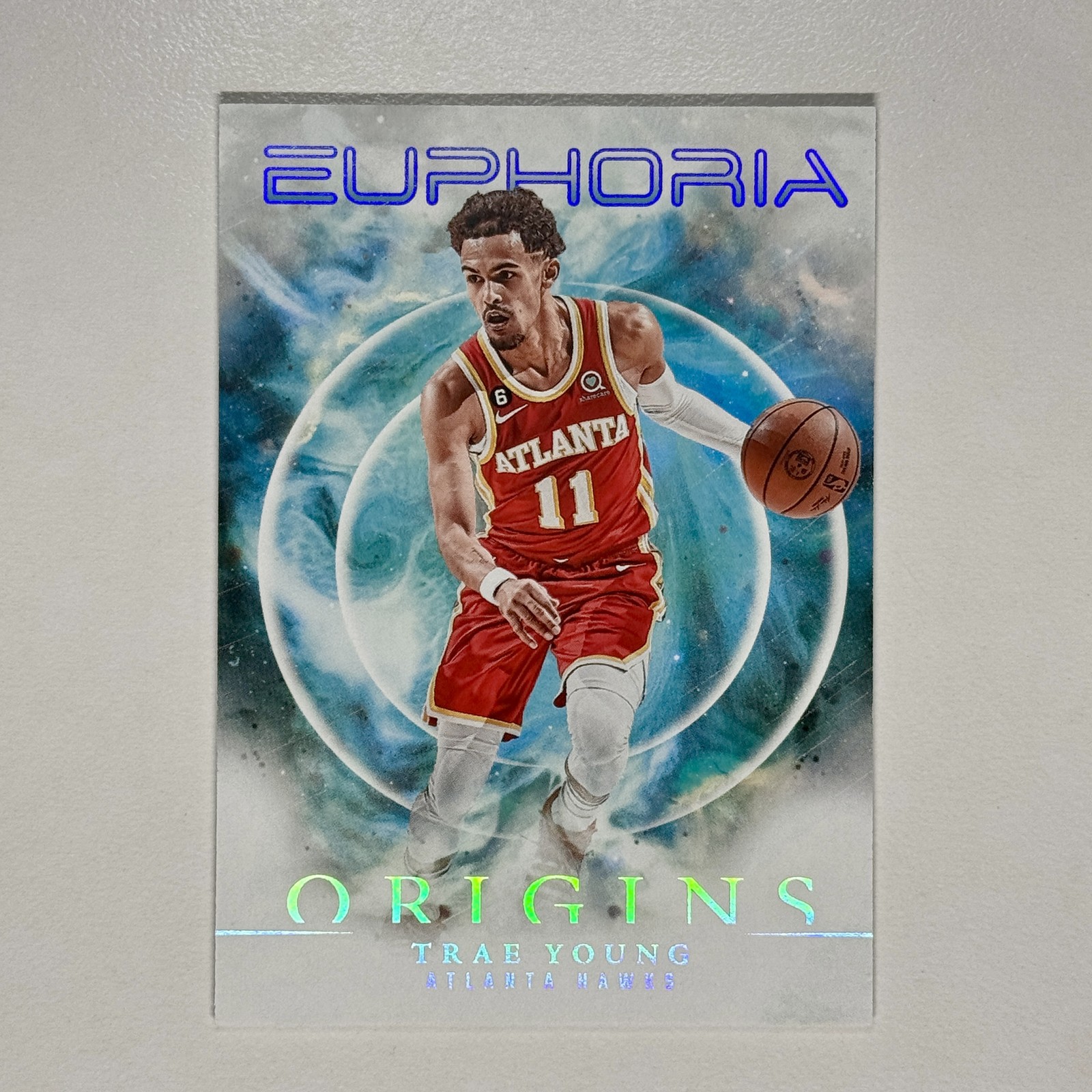 2023-24 Origins #14 Trae Young Euphoria Hawks