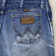 Wrangler Jeans Cowboy Cut 47MWZPW Men's 34x32 Regular Fit Denim Workwear