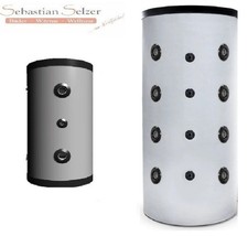 Pufferspeicher Heizwasserspeicher 100- 500l, ohne Wärmetauscher, Wärmepumpe