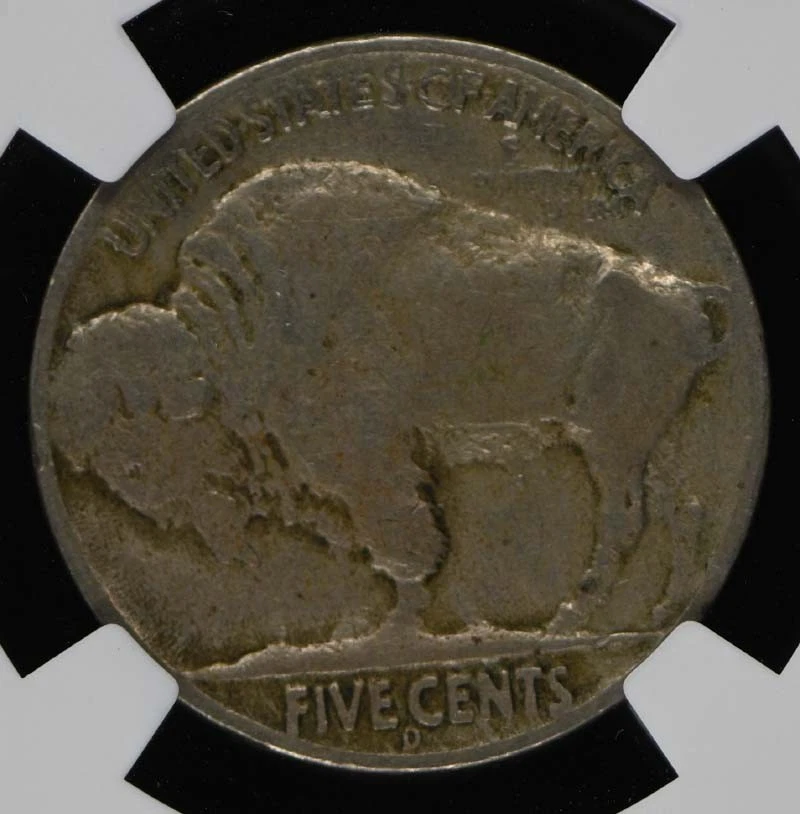 1937-D 3 LEGS Buffalo Nickel Type 2 5C NGC VF30 - Image 4 of 4