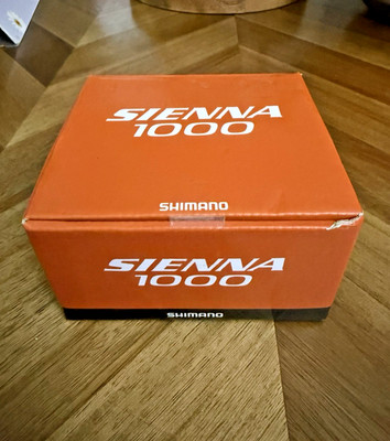 NEW Shimano SIENNA 1000FE Spinning Reel 1000 FE Fishing NEW OPEN BOX Braid Line