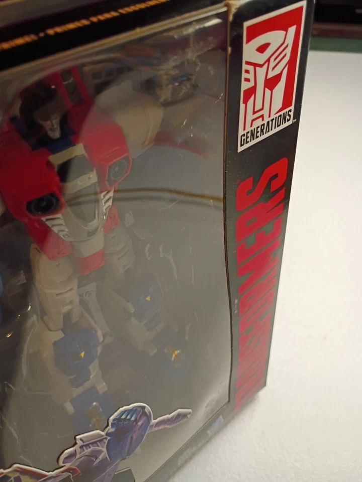 Caja Dmg Hasbro (2017) Transformers Power Of The Primes Voyager Class STARSCREAM Foto 2 de 4