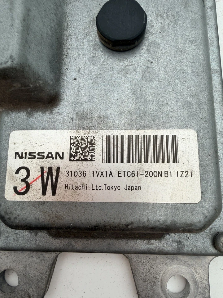 12 NISSAN ROGUE TRACCIÓN DELANTERA CON MÓDULO DE CONTROL DE TRANSMISIÓN DE REMOLQUE 31036-1VX1A OEM B270-28 Foto 3 de 4